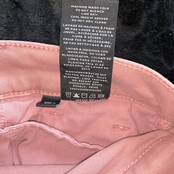 NWT J BRAND $198 Denim Pink Pants Luxury 27 - Picture 7 of 9
